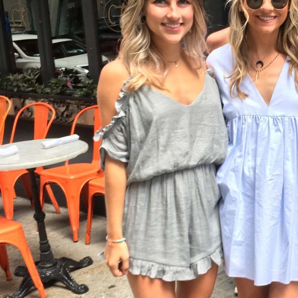 Off-the-Shoulder Romper